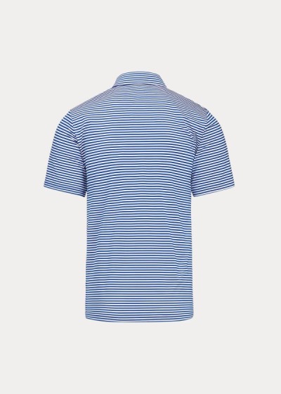 Polos Ralph Lauren Hombre Azul Rey Azules / Blancos - Classic Fit Performance - SJNIW0571